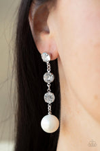 Load image into Gallery viewer, Yacht Scene - White Earrings
