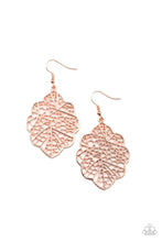 Load image into Gallery viewer, Meadow Mosaic - Copper Earrings
