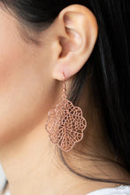 Load image into Gallery viewer, Meadow Mosaic - Copper Earrings
