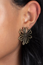 Load image into Gallery viewer, Artisan Arbor - Brass Earrings
