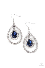 Load image into Gallery viewer, Blushing Bride - Blue Earrings
