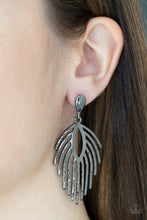 Load image into Gallery viewer, Metro Safari - Black Earrings
