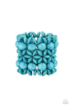 Load image into Gallery viewer, Island Mixer - Blue Bracelet - Wood
