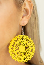 Load image into Gallery viewer, Island Sun - Yellow Earrings
