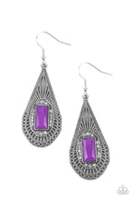 Load image into Gallery viewer, Deco Dreaming - Purple Earrings
