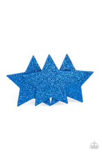 Load image into Gallery viewer, Happy Birthday, America - Blue Hair Clip
