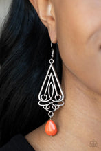 Load image into Gallery viewer, Transcendent Trendsetter - Orange Earrings
