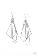 Load image into Gallery viewer, Shape Shifting Shimmer - Silver Earrings
