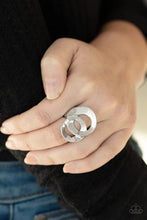 Load image into Gallery viewer, Pro Top Spin - Silver Ring - Paparazzi
