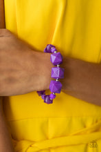 Load image into Gallery viewer, Trendsetting Tourist - Purple Bracelet
