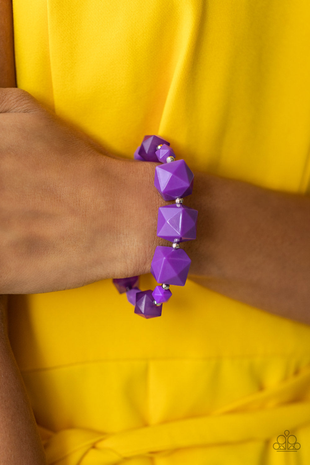 Trendsetting Tourist - Purple Bracelet