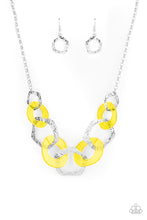 Load image into Gallery viewer, Urban Circus - Yellow Necklace
