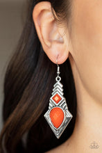 Load image into Gallery viewer, Stylishly Sonoran - Orange Earrings
