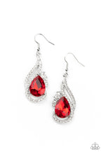 Load image into Gallery viewer, Dancefloor Diva - Red Earrings
