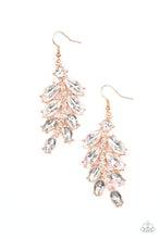 Load image into Gallery viewer, Ice Garden Gala - Copper Earrings
