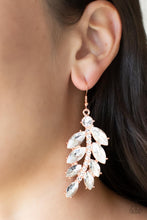 Load image into Gallery viewer, Ice Garden Gala - Copper Earrings
