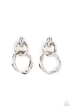 Load image into Gallery viewer, Dynamically Linked - Silver Earrings
