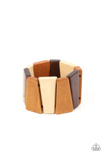 Load image into Gallery viewer, Barbados Backdrop - Multi Bracelet - Wood
