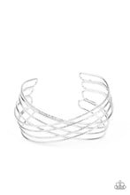 Load image into Gallery viewer, Strike Out Shimmer - Silver Bracelet
