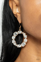 Load image into Gallery viewer, GLOWING in Circles - Gold Earrings
