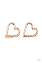 Load image into Gallery viewer, Cupid, Who? - Copper Earrings
