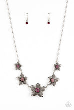 Load image into Gallery viewer, Wallflower Wonderland - Pink Necklace
