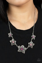 Load image into Gallery viewer, Wallflower Wonderland - Pink Necklace
