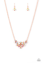 Load image into Gallery viewer, Lavishly Loaded - Copper Necklace -Life of the Party October 2021
