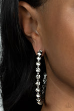 Load image into Gallery viewer, Royal Reveler - Black Earrings - Hoop
