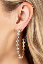 Load image into Gallery viewer, Royal Reveler - Gold Earrings - Hoop
