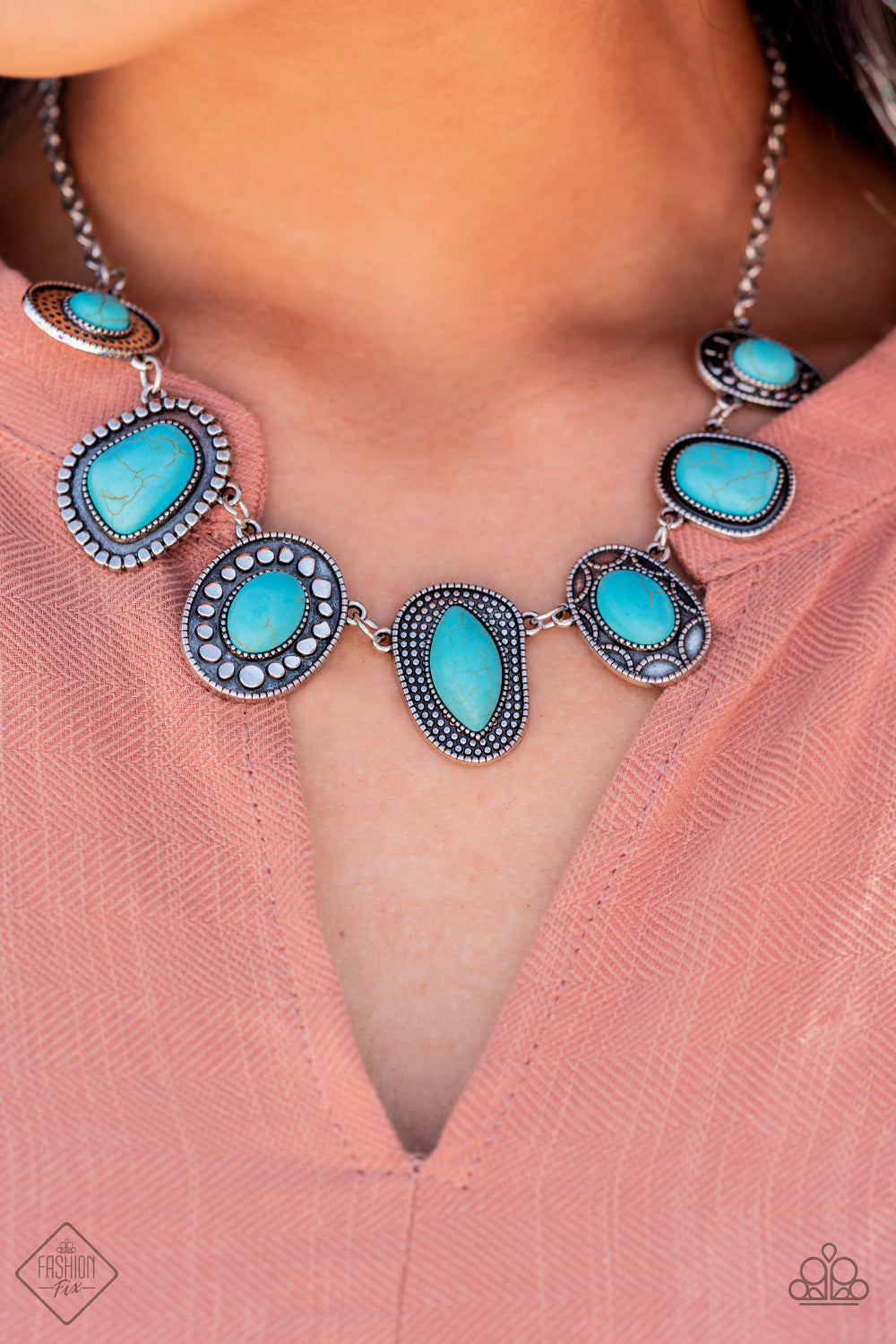 Albuquerque Artisan - Blue Necklace - Fashion Fix
