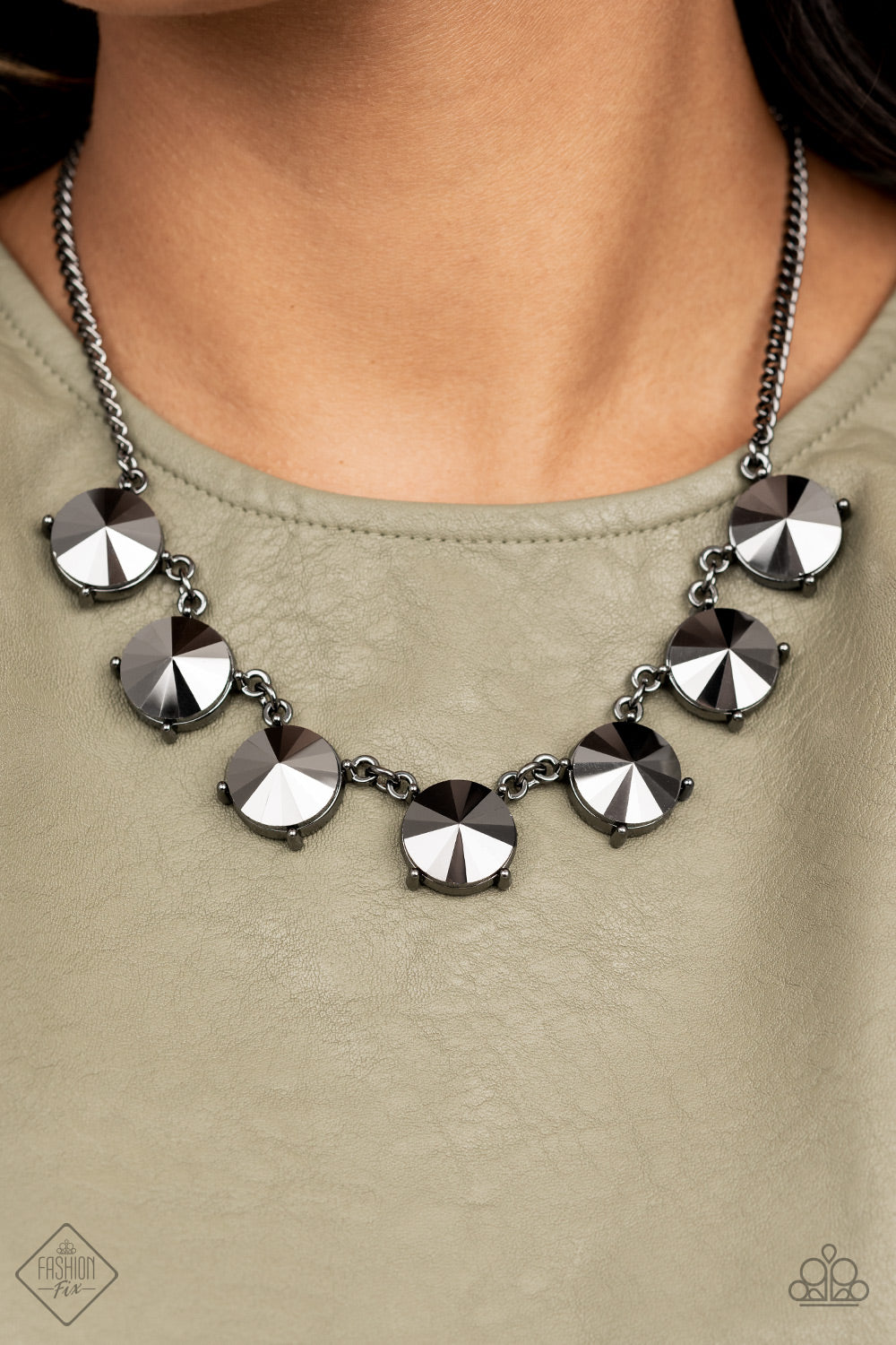 The SHOWCASE Must Go On - Black Necklace - Fashion Fix