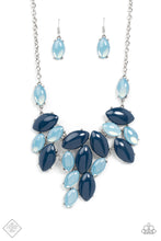 Load image into Gallery viewer, Date Night Nouveau - Blue Necklace - Fashion Fix
