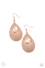 Load image into Gallery viewer, Tranquil Trove - Rose Gold Earrings - Fashion Fix
