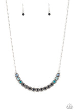 Load image into Gallery viewer, Throwing SHADES - Blue Necklace
