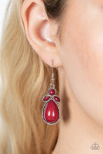Load image into Gallery viewer, Botanical Banquet - Red Necklace
