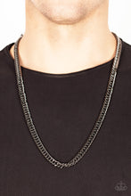 Load image into Gallery viewer, Standing Room Only - Black Necklace - Men&#39;s Collection
