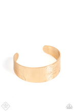 Load image into Gallery viewer, Coolly Curved - Gold Bracelet - Fashion Fix September 2021
