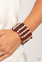 Load image into Gallery viewer, Island Soul - Pink Bracelet - Wood
