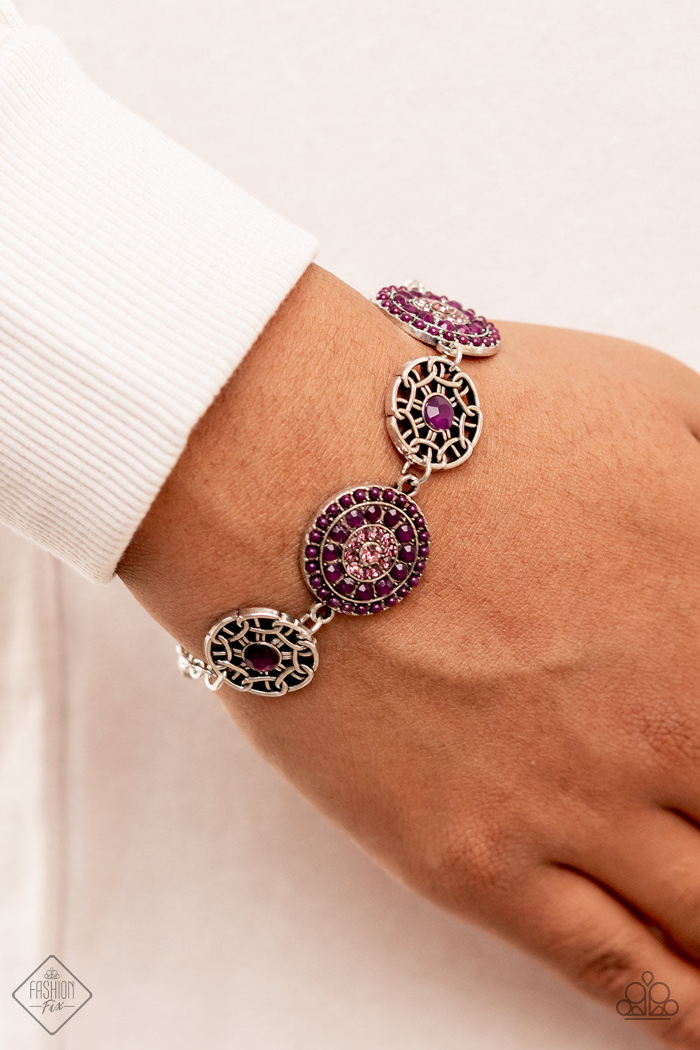 Vogue Garden-Variety - Purple Bracelet - Fashion Fix