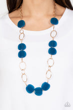 Load image into Gallery viewer, Posh Promenade - Blue Necklace
