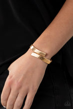 Load image into Gallery viewer, Dare to Flare - Gold Bracelet
