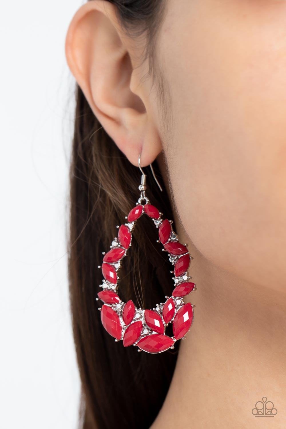 Tenacious Treasure - Red Earrings