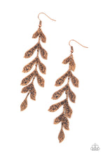 Load image into Gallery viewer, Lead From the FROND - Copper Earrings
