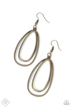 Load image into Gallery viewer, Lend Me Your Lasso - Brass Earrings - Fashion Fix
