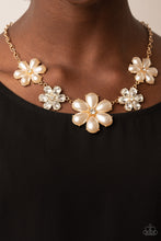 Load image into Gallery viewer, Fiercely Flowering - Gold Necklace
