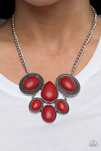 Load image into Gallery viewer, All-Natural Nostalgia - Red Necklace
