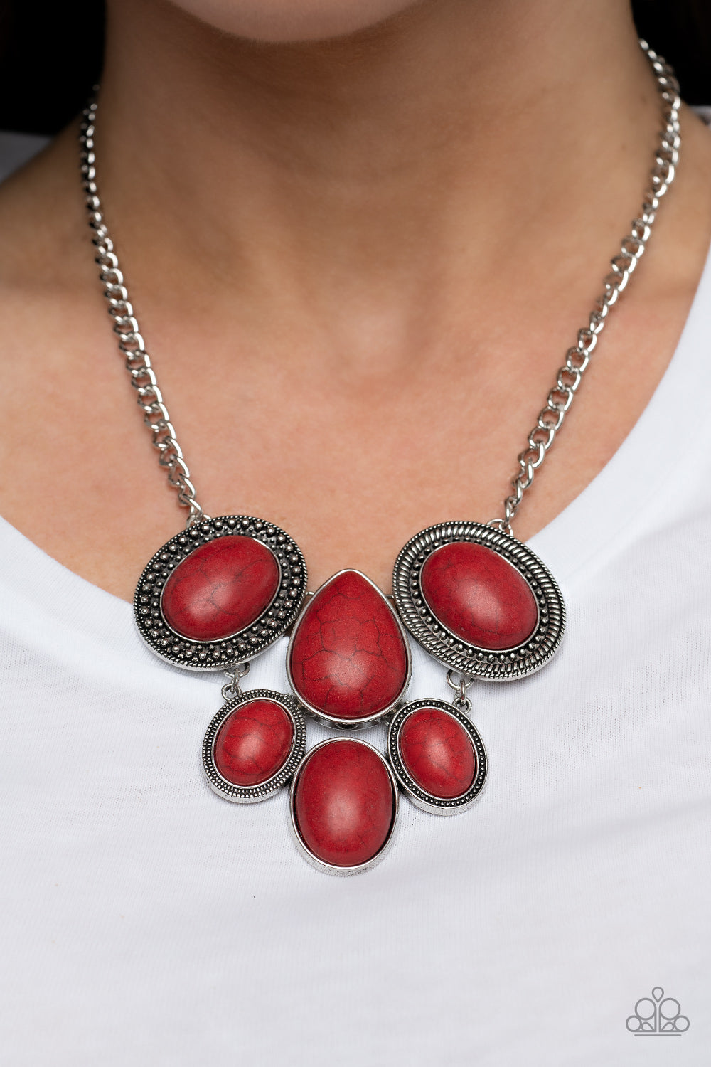 All-Natural Nostalgia - Red Necklace