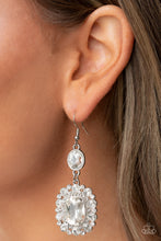 Load image into Gallery viewer, Capriciously Cosmopolitan - White Earrings
