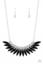 Load image into Gallery viewer, Flauntable Flamboyance - Black Necklace
